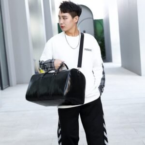 Retro Business Trip Large Capacity Short Distance Men Sports Gym Bag